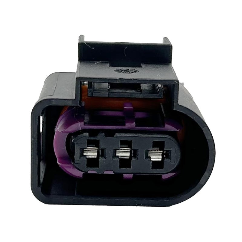 AUOSTMO Fuel Pressure Sensor Connector Pigtail 3-Pin 4D0971993, Compatible with Audi/VW 2009–2018 TFSI/TSI (A3 A4 A5 Q5 TT; Golf Jetta Passat Tiguan CC), Bentley - Image 1